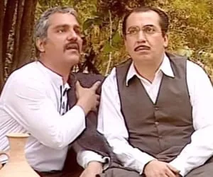 مهران مدیری و سیامک انصاری