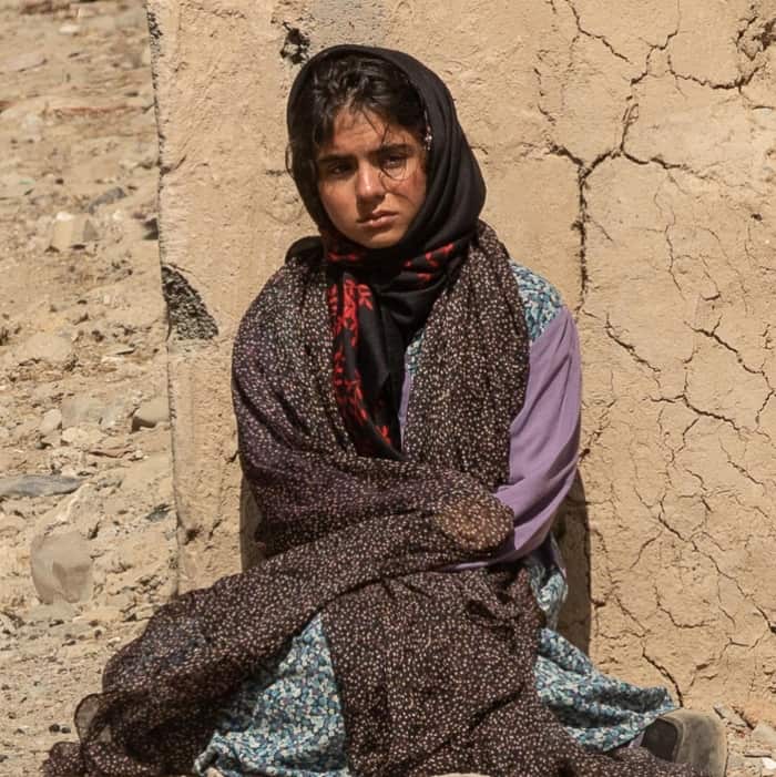 سارا حاتمی در فیلم بلع سارا حاتمی