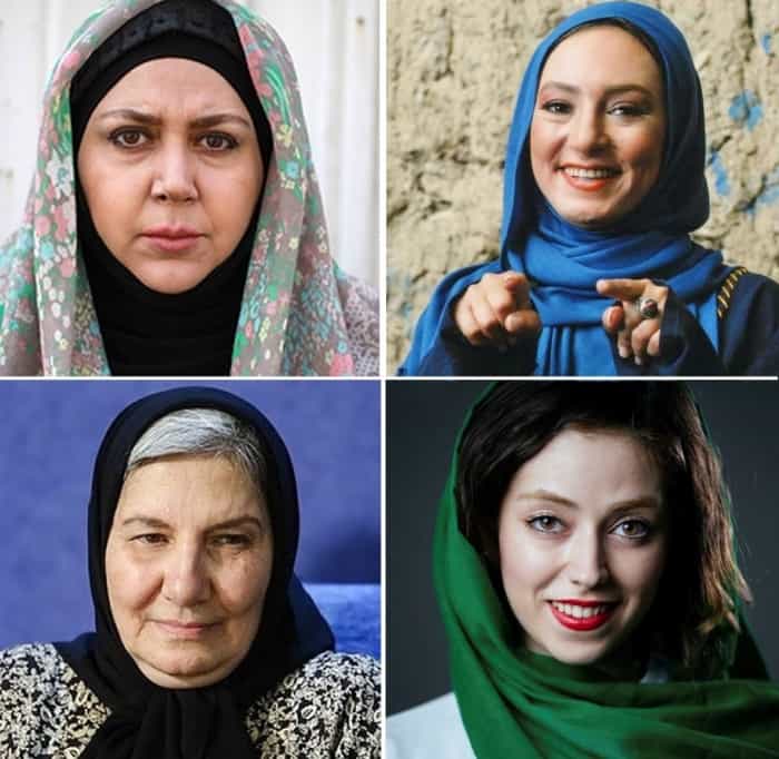 سحر ولدبیگی ، شهره لرستانی، نیلوفر رجائی و فریده سپاه منصور بازیگران سریال خوشنام