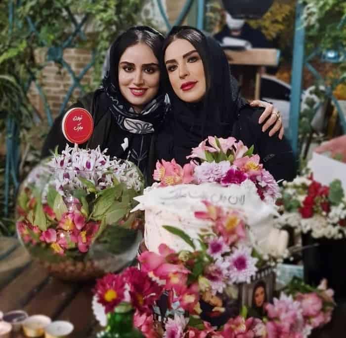 سالروز تولد لادن سلیمانی مادر هانیه غلامی هانیه غلامی و مادرش