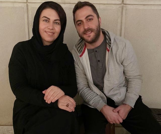 گیتی قاسمی و آرش عدل پرور در پشت صحنه حکم تجدیدنظر گیتی قاسمی و آرش عدل پرور