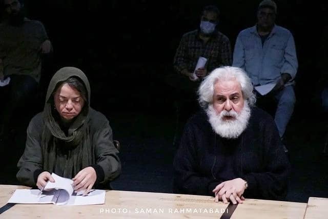 رونمایی از نمایشنامه های محمد رحمانیان محمد رحمانیان و مهتاب نصیرپور