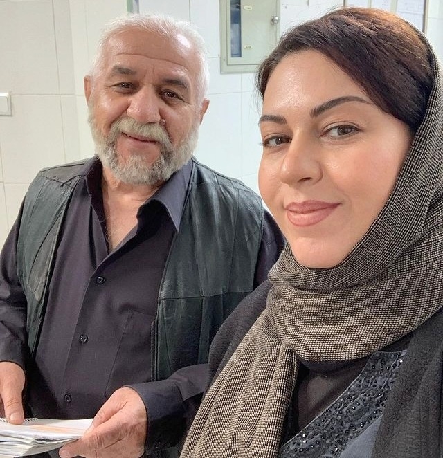 گیتی قاسمی و فرید سجادی حسینی بازیگران فیل حکم تجدید نظر گیتی قاسمی و فرید سجادی حسینی