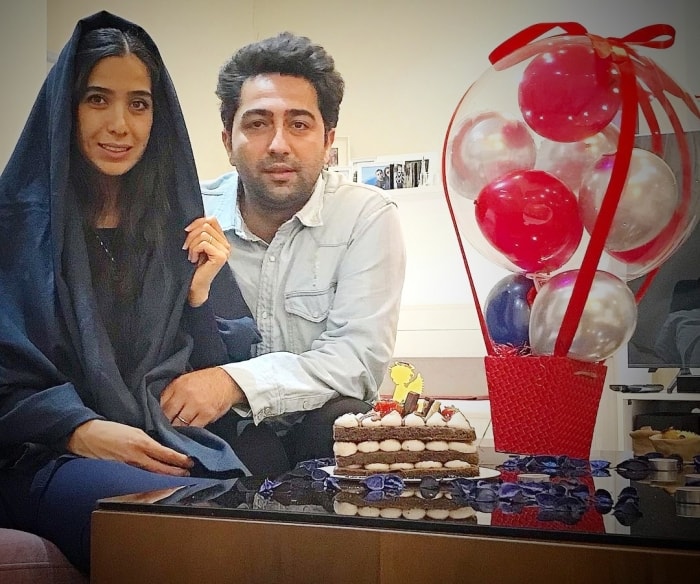 تولد سارا نجفی همسر علی سخنگو علی سخنگو و سارا نجفی