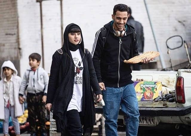 کیا رکنی و ترلان پروانه در فیلم گربه سیاه کیا رکنی و ترلان پروانه