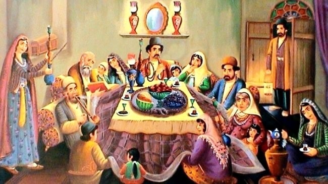 تبریک حسین رفیعی در شب یلدا تبریک حسین رفیعی