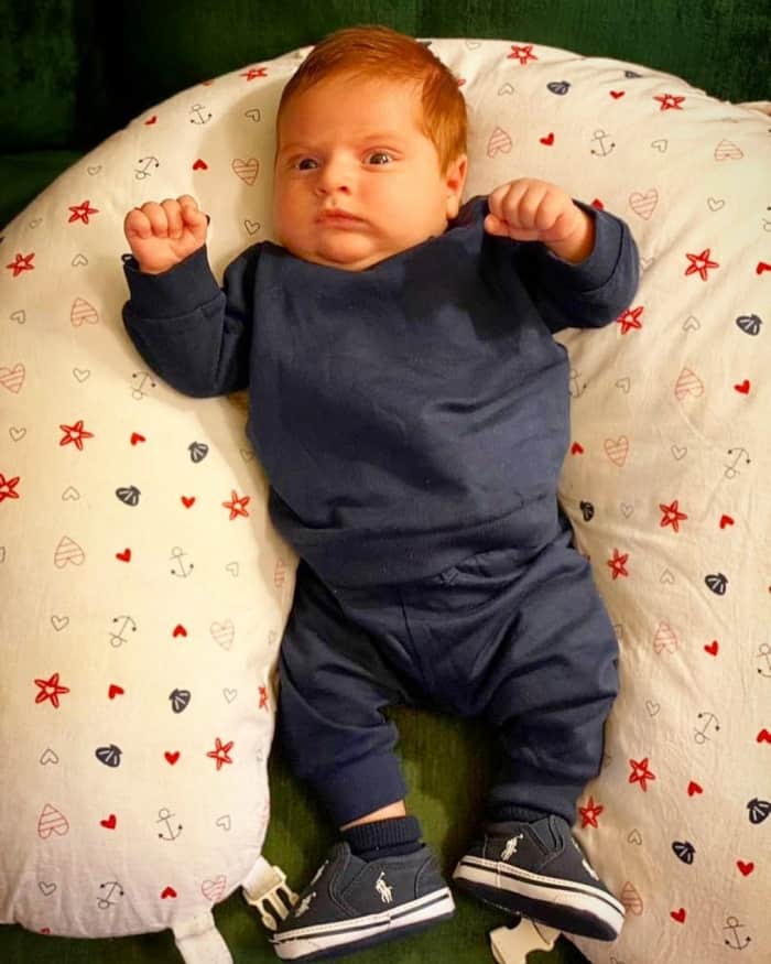 پسر شبنم قربانی و امین میرشکاری پسر شبنم قربانی