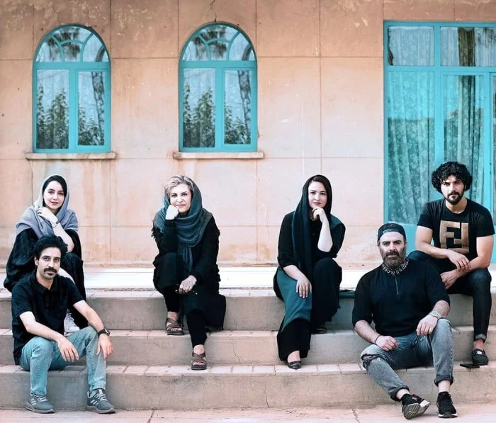 سینا مهراد و بازیگران شادروان