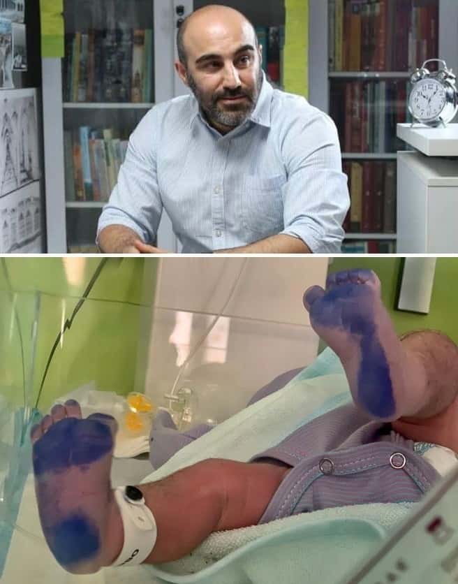 تولد فرزند محسن تنابندهدر سال 1400 فرزند محسن تنابنده