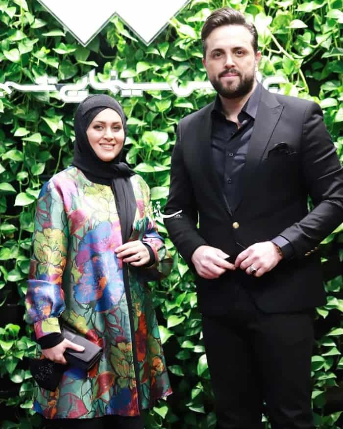 پدرام کریمی و همسرش