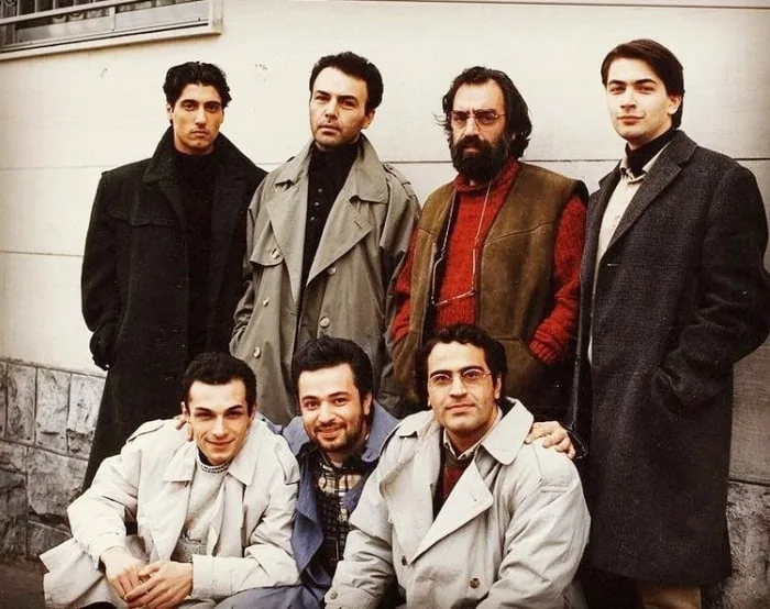 مسعود کیمیایی و بازیگران ضیافت