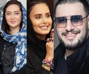 جواد عزتی، الناز شاکردوست و نیکی کریمی