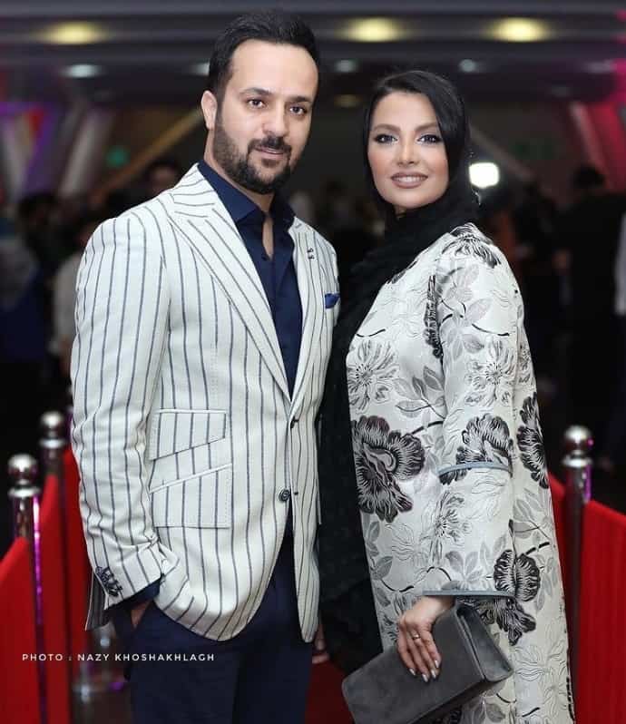 احمد مهران فر و همسرش