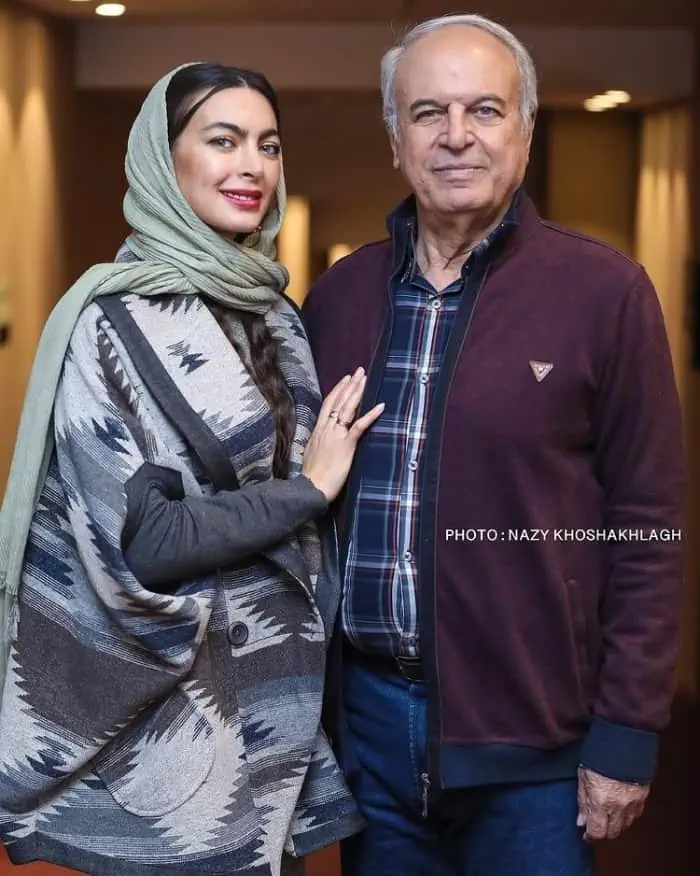 رضا نیکخواه و دخترش