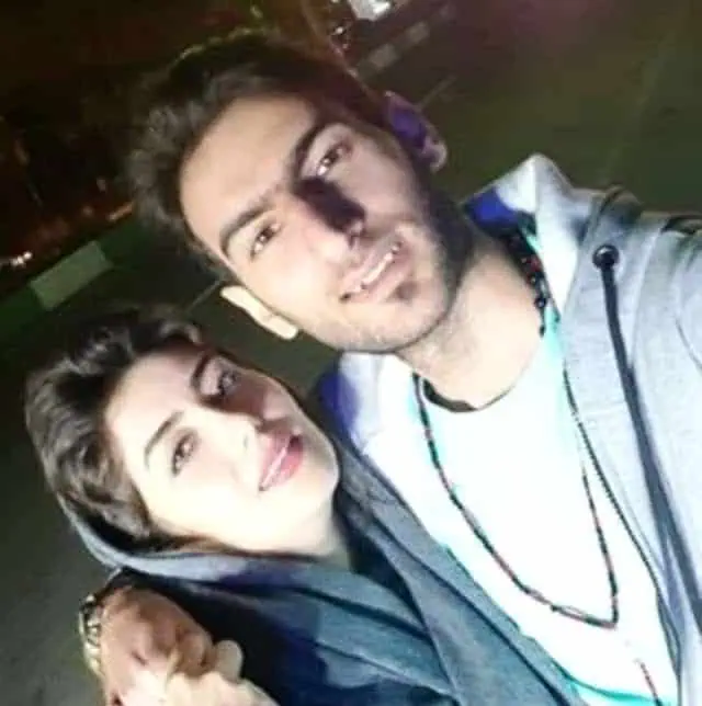 هدیه بازوند و برادرش
