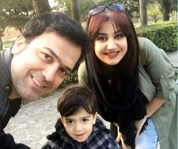 عکس خانوادگی حامد آهنگی