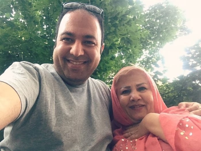 علی اوجی و مادرش