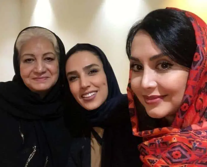 مریم خدارحمی و مادرش