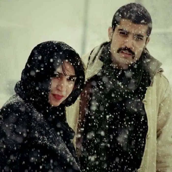 آبان عسکری و همسرش