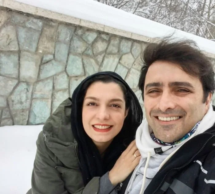 الیکا عبدالرزاقی و همسرش