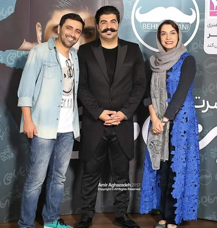  الیکا عبدالرزاقی و همسرش