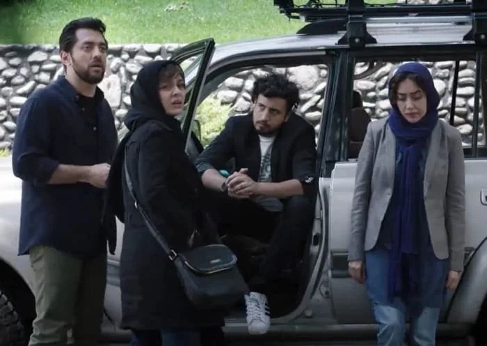 مهرداد صدیقیان در فیلم زرد فیلم زرد