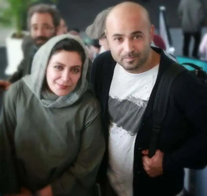 سعید چنگیزیان و همسرش