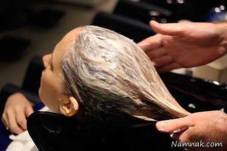 ماسک مو و رنگ مو