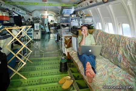 زندگی درون هواپیما