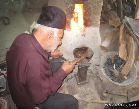 هنر دستی انبرسازی در استان یزد