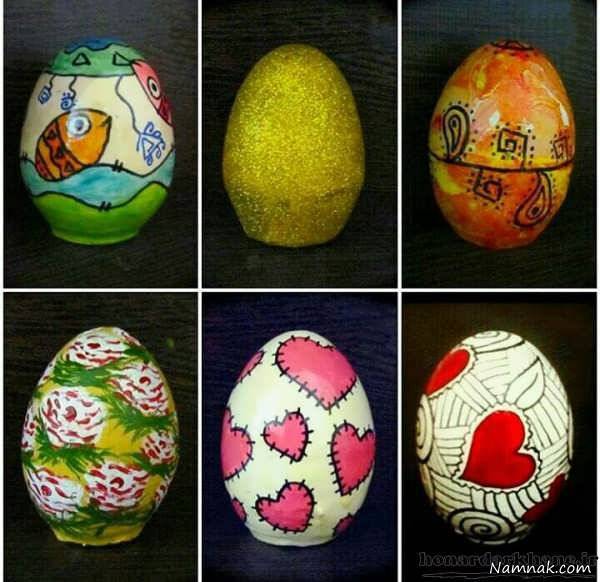  تخم مرغ های سفالی