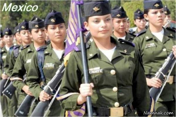 دختران نظامی 