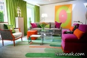 دکوراسیون رنگی