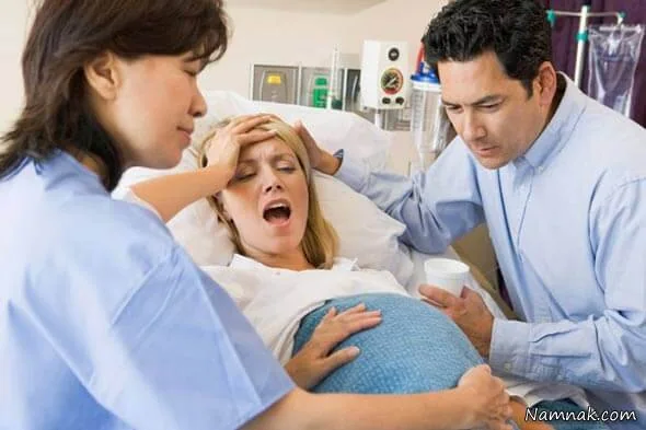 نشانه های نزدیک شدن زمان زایمان علائم زایمان