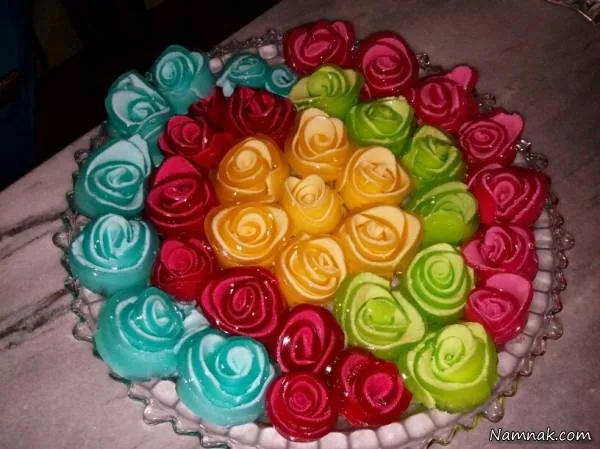  شکسته شدن ژله رولی