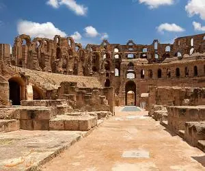 سالن قدیمی ال جم در تونس