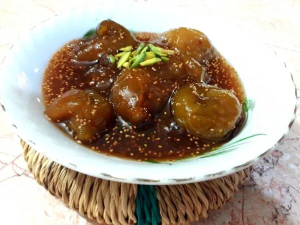 تهیه مربای انجیر خشک 
