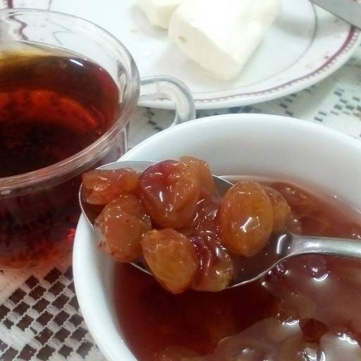 پخت مربای انگور