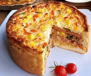 کیک پیتزا