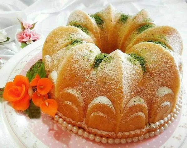 تهیه کیک هل و گلاب