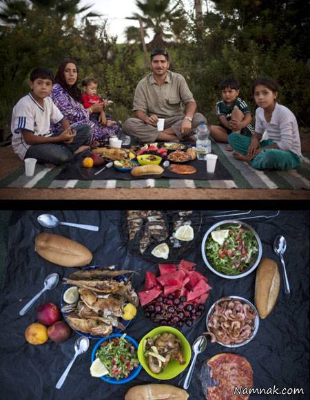سفره های افطاری مسلمانان سراسر دنیا 