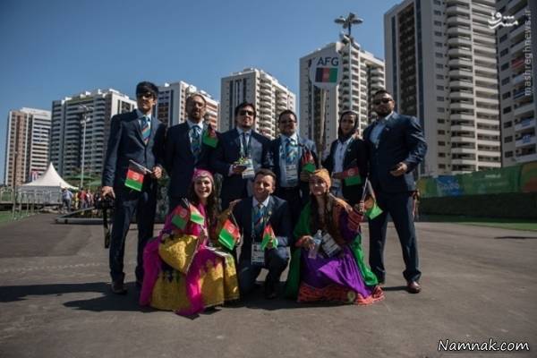 لباس کاروان افغان در مسابقات برزیل