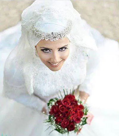 مدل های لباس عروس محجبه