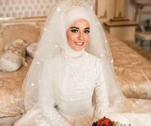 لباس عروس محجبه