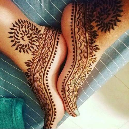 طرح و نقش های حنا 