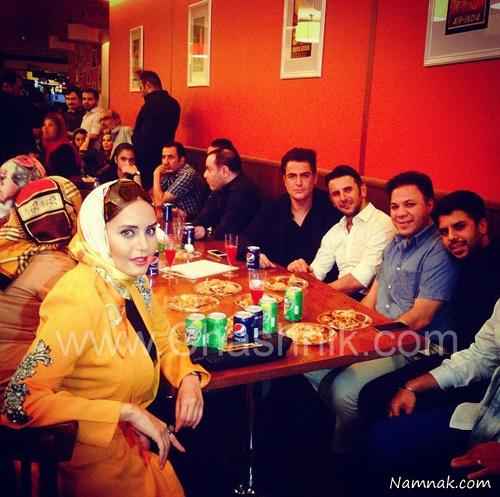 بازیگران ایرانی در رستوران
