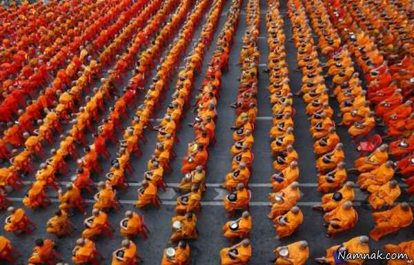 راهب های تایلند