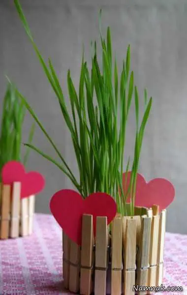 تزیین سبزه عید