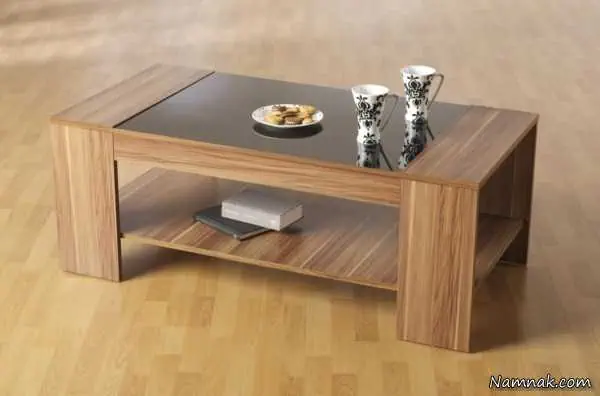 میز جلو مبلی چوبی