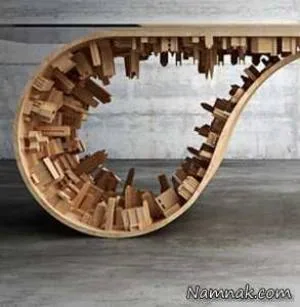 میز چوبی